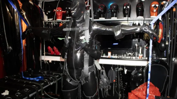 Rubber And Bondage Girl Kim - The Rubber Correction Instutude SUPERB FETISH Video.webp