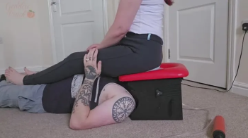Goddesspeach - Riding slave's face in jodhpurs and blasting stinky farts.webp