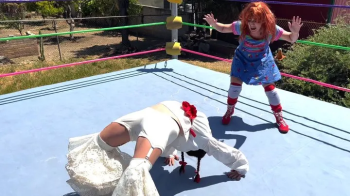 Butt Wrestling Inc - Chucky Vs Annabelle.webp