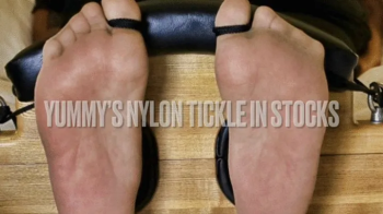 The Devils Footstool - Yummy’s Nylon Tickle in Stocks.webp