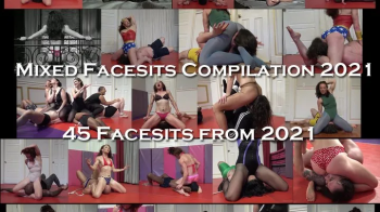 Doom Maidens Wrestling - Mixed Facesits Compilation 2021- 45 Facesits with VeVe and Friends.webp