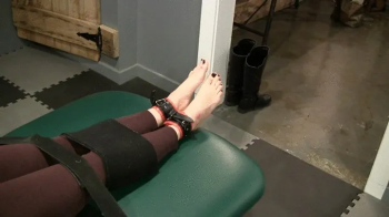 The most perfect bench foot tickle session!.webp