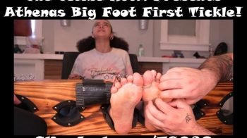 Athenas Big Foot First Tickle!.webp