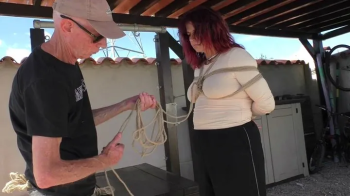 Slave ThannaA - First ever Bondage Walk Training in the spanish woods - Part 1 wmv SD.webp