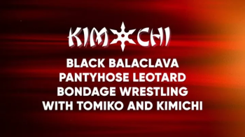 Black Balaclava Pantyhose Leotard Bondage Wrestling with Tomiko and Kimichi.webp