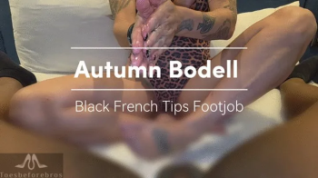 Autumn Bodell Black French Tips Footjob.webp