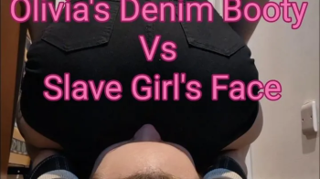 Olivia's Denim Booty Vs Slave Girl's Face.webp