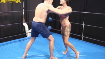 Anasthesia vs Paul - Mixed Pro Wrestling Fight - Part 1 - HD720.webp