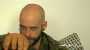 Sexy Soldier Is Teasing You With His Uniform, Socks & Masculine Feet.webp