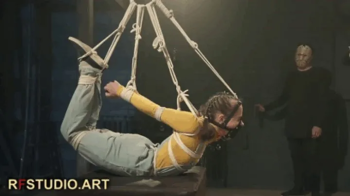 Arina - A Long Bondage and Discipline Session with Plenty of Ropes and Gags (HD 720p MP4).webp