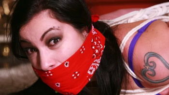 Cassandra ends up being a Tightly Bound & Gagged For Payment on a Bad Debt! RE EDIT 2024 -Storyline Video.webp
