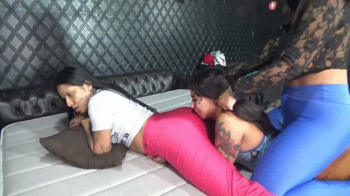 Two BRUNETTE Goddess fart on girl slave part 2 BY BRUNA PAZ, ANITA and Cleopatra Cam By Aline Full hd.webp