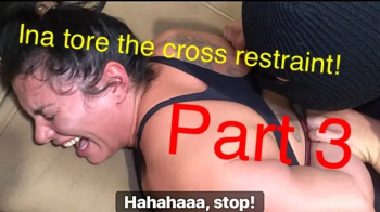 Ina Black tore the restraint cross! Part 3.webp