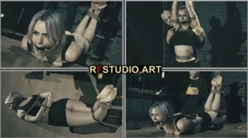 Astrid - Agent in Peril Part 1 - Bound to the Pole with Intense Upper Body and Foot Tickling (FULL HD MP4).webp