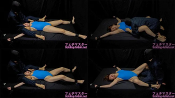 Noa Nanami - Ultra HARDCORE TICKLING Punish a fair-skinned beauty in a competitive swimsuit by tickling her - Limb restr.webp