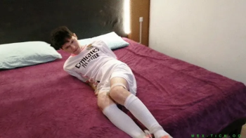 Cute 18-Year-Old Twink In Soccer Outfit Gets Tickled (MP3).webp