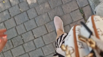 Hot sexy summer farts on the street 4K.webp