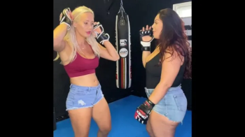 MMA style training which leads to a submission scrap.webp