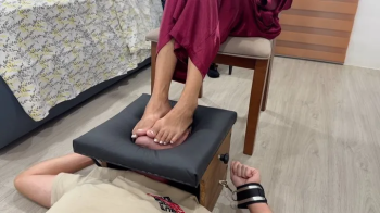 NONSTOP Extreme Verbal Humiliation While He Suffer Under My Feet In SmotherBox.webp