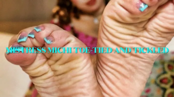 Mistress Michi Toe-Tied and Tickled.webp