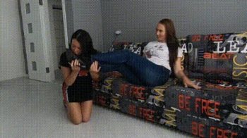Slave girl worship my sexy leather pointing boots Ja.webp