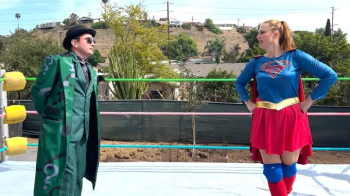 Super Stinkface Girl vs The Riddler.webp