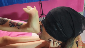 Foot gagging high heels, part 3, by Manu Albertine, Mibby, Qween and Slave, HD.webp