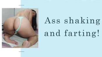 Jiggling big ass and releasing stinky farts.webp
