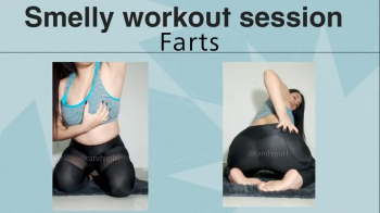 Smelly workout- farting in leggings!.webp