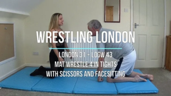 London 31 - Mat Wrestle 4 in Tights with Scissors and Facesitting.webp