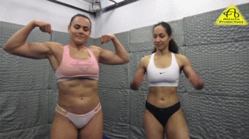 Dolly vs Curie female competitive wrestling match.webp