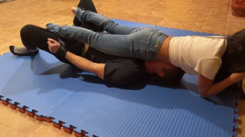Agressive And Brutal Belly Smother In Jeans (Custom Video).webp