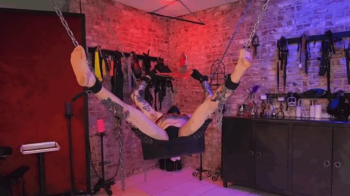 GIMP TRAINING- The Tickle Strikes Back with Goddess Elektra.webp