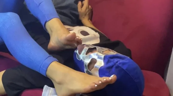 FOOT DOMINATION - REWARDING MY SLAVE WITH WHAT HE LIKES THE MOST - PRINCESS SARA.webp