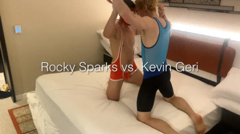 Rocky Sparks vs Kevin Geri- Wrestling,Gut Punching, Foot Play, Trampling, Gas Pedaling.webp