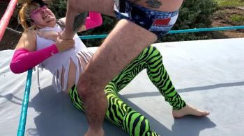 Barefoot Tag Team match.webp