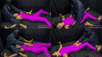 Mikana Mii - Tickle and punish the beautiful woman in the catsuit - Bed restraint edition - (MF TICKLING) (Mikana's TICK.webp