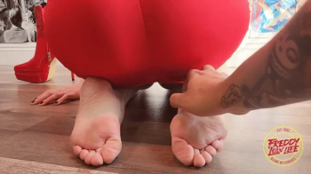 Goddess Medusa Gets Her Feet Tickled.webp