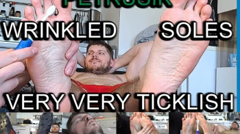 Very Ticklish Guy Petrusik Foot Worship & Tickle Treatment part 2.webp