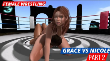 FEMALE WRESTLING- Grace fights Nicole for money PART 2 HDMP4.webp