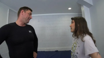 Mr Sexy Buns and Goddess Faith Arm Wrestle - With a TWIST.webp