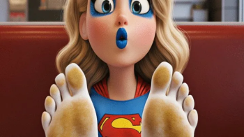 SMELLY SUPERGIRL SOCKS.webp