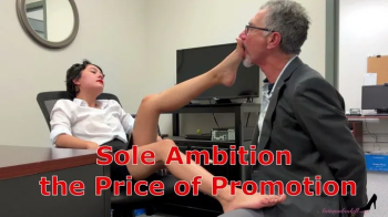 Sole Ambition the Price of Promotion - Boss Mura Suru Foot Worship With Foot Domination WMV.webp