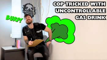 Cop tricked with uncontrollable gas drink.webp