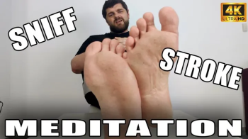 Sniff, Stroke Meditate - Foot Fetish JOI - 4k UHD 2160p - KingMarti.webp