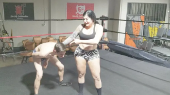 Strong Katie Lifts and Tosses Charlie Around.webp