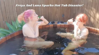Freya And Luna Sparks Farting In A Hot Tub!.webp