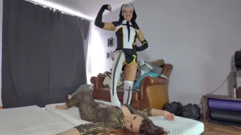 The Nun Ruslana Defeat Gold Snake Weronika - Full.webp