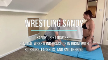 Sandy 06 - Sensual Wrestling Practice in Bikini with Scissors, Facesits, and Smothering.webp