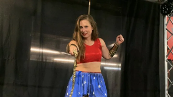 DC Characters IRL - Wonder Woman v Harley Quinn.webp